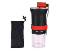Kdouehg Coffee Grinder with Ceramic Burr Compact, Easy-To-Clean Design Ideal for Travel, Camping B