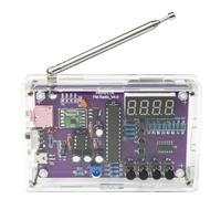 Kdouehg DIY Kit Welding Practice Parts Simple Regulated Power Supply Module Component Welding Display Frequency Meter withShell Case DIY Kits