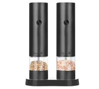 Kdouehg Electric Salt and Pepper Grinder Rechargeable Automatic Spice Crusher Kitchen Cooking Grinding Tool