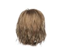 Kdouehg European and American Style Wigs Hair Gradient Color Short Hair Chemical Fiber Wig Women'S Wigs with Bangs, Easy to Use Fine Workmanship