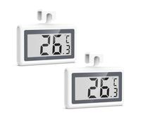 Kdouehg Fridge Freezer Thermometer, Digital Refrigerator Thermometer,with LCD Display, °C/°F Switch,for Kitchen,Home,Restaurants