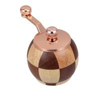 Kdouehg Hand Crank Wooden Pepper Grinder. Manual Salt and Pepper Grinder, Modern Wooden Spice Shaker for Home Cooking