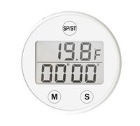 Kdouehg Ice Bath Thermometer with Timer Automatic Ice Bath Water Thermometer Humidity Instruments Home Measurement Tools