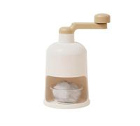 Kdouehg Ice Crusher Manual Rotary Hand Shaved Ice Crusher Small Manual Shaving Ice Machine for Household for Cafe Bar Kitchen