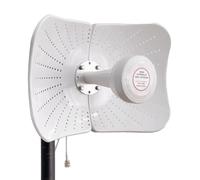Kdouehg New 4G 5G MIMO Parabolic Dish Hyperbolic Antenna 1710-4200Mhz High Gain Long Range 2x22dBI for Router Communication