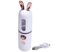 Kdouehg New Mini USB Rechargeable Nano Hydrator Sprayer Women Beauty Instruments Home Use Humidifier Face Steamer Easy Install Easy to Use White