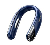 Kdouehg Portable Neck USB Neck Fan 2400mAh Bladeless Cooling Neck Fan Ultra Long Endurance TEC Cooling Air Cooler Around Your Neck Hands Free Rechargeable Blow Cold