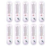 Kdouehg Thermometer and Hygrometer Pointer Wall Vertical Hygrometer Aquaculture and Planting Hanging Thermometer