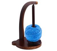Kdouehg Wooden Rotatable Bobbin Holder and High-Performance Magnetic Yarn Holder are for Knitting Enthusiasts.