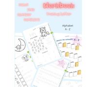 KDP Kids Color and Trace Activity Book: Alphabet Trace Letters and Shapes for Toddler: 54 pages, size 8.27 in x 11.69 in. Preschool Tracing Activity ... Ages 3-5, Learn Uppercase & Lowercase Letters