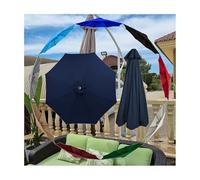KDQRMVV Replacement parasol canopy 8 arms 200cm/230cm/270cm/350cm Replacement umbrella cover for garden umbrella