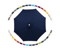 KDQRMVV Replacement Parasol Canopy 8 Arms 400cm replacement fabric for Garden Umbrella