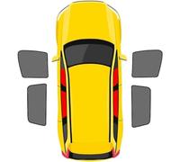 KDUSNA Custom Car Side Window Sunshades for Audi Q3 2013-2018, Car Window Shades Covers Front Rear Side Window Auto Sun Visors,C 4-Side Windows