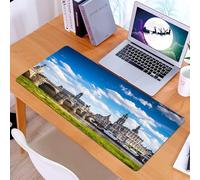 KDWJS Gaming Mouse Pad Mouse Mat - 35.5 x 16 in - XXL mousepad - Table mat large size - improved precision and speed - The ancient city of Dresden Germany. Historical and cultural center of Europe.