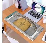 KDWJS Gaming Mouse Pad Mouse Mat - 35.5 x 16 in - XXL mousepad - Table mat large size - improved precision and speed - Fes magnificent gates of the royal palace in the historical city of morocco