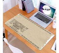 KDWJS Gaming Mouse Pad Mouse Mat - 35.5 x 16 in - XXL mousepad - Table mat large size - improved precision and speed - Native American, Mayan and Inca tribal symbols Primitive relics of the superst