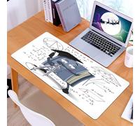 KDWJS Gaming Mouse Pad Mouse Mat - 35.5 x 16 in - XXL mousepad - Table mat large size - improved precision and speed - Math Classroom Decor, Personalized