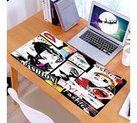 KDWJS Gaming Mouse Pad Mouse Mat - 35.5 x 16 in - XXL mousepad - Table mat large size - improved precision and speed - Feminine, Fashion Girl in Sketch Style Glamor Modern Illustration Template