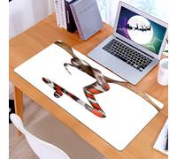 KDWJS Gaming Mouse Pad Mouse Mat - 35.5 x 16 in - XXL mousepad - Table mat large size - improved precision and speed - Pueblan milk snake or Campbell's milk snake