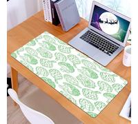 KDWJS Gaming Mouse Pad Mouse Mat - 35.5 x 16 in - XXL mousepad - Table mat large size - improved precision and speed - Artichokes, vegetables hand drawn ingredients healthy food vegetarian vegetarian