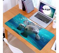 KDWJS Gaming Mouse Pad Mouse Mat - 35.5 x 16 in - XXL mousepad - Table mat large size - improved precision and speed - Pin by Lois Whitney on Manatees Manatee, Endangered species,