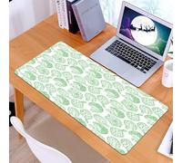 KDWJS Gaming Mouse Pad Mouse Mat - 35.5 x 16 in - XXL mousepad - Table mat large size - improved precision and speed - Artichokes, vegetables hand drawn ingredients healthy food vegetarian vegetarian