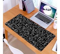 KDWJS Gaming Mouse Pad Mouse Mat - 35.5 x 16 in - XXL mousepad - Table mat large size - improved precision and speed - Physical Equations and Formulas Mathematical Theme Abstract Physical Equations i