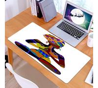 KDWJS Gaming Mouse Pad Mouse Mat - 35.5 x 16 in - XXL mousepad - Table mat large size - improved precision and speed - people in the ethnic style of praying to their gods