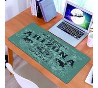 KDWJS Gaming Mouse Pad Mouse Mat - 35.5 x 16 in - XXL mousepad - Table mat large size - improved precision and speed - Arizona Mustang Ranch, Rodeo Performance to Vector Artwork