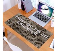 KDWJS Gaming Mouse Pad Mouse Mat - 35.5 x 16 in - XXL mousepad - Table mat large size - improved precision and speed - Industrial Trust me I'm an engineer Novelty Funny design Funny quote Engineering