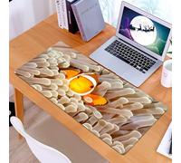 KDWJS Gaming Mouse Pad Mouse Mat - 35.5 x 16 in - XXL mousepad - Table mat large size - improved precision and speed - Ocean decor, clownfish swimming in tentacles in the Pacific Ocean Bali Indonesia