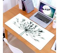 KDWJS Gaming Mouse Pad Mouse Mat - 35.5 x 16 in - XXL mousepad - Table mat large size - improved precision and speed - Xray Flower,X ray Image of a Floral Tree an Unusual Look into the Complex Struc