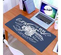 KDWJS Gaming Mouse Pad Mouse Mat - 35.5 x 16 in - XXL mousepad - Table mat large size - improved precision and speed - Beach decor, gorilla wave rider surfing theme funny grunge