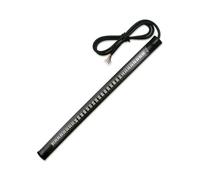 KDWNRHGK Motorcycle Turning Indicators 1pc Strip Light For Motorcycle Flexible 48 LED Tail Light Turn Signal Dual Color Rear Brake Stop Bulb Lamp