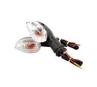 KDWNRHGK Motorcycle Turning Indicators 2PCS Motorcycle Turn Signal Light Indicator Lamp For Yam&aha YZF R1 R6 R125 R25 R3 FZ-6N XJ6 Front Back Blinker Universal