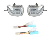 KDWNRHGK Motorcycle Turning Indicators For Hon&da Goldwing GL 1800 GL1800 2001-2017 2017 F6B 2013-2017 Motorcycle LED Front Side Turn Signal Indicator Lights
