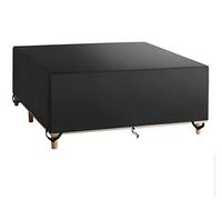 KDXAOBEI Garden Furniture Covers,170x110x75 Large Patio Set Cover, Outdoor Table Cover, Heavy Duty 420D Oxford Fabric Rectangular Garden Table Covers, Windproof, Rip Proof