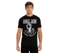 KDXDOX Fashion Men's Summer T-Shirt Wage WAR Worth Saving T-Shirt Men Casual T-Shirt Black