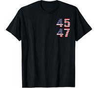 KDXDOX Funny QR President Trump Dance Scan Me Code (On Back) T-Shirt Size XL Black