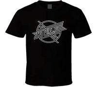 KDXDOX JJ Cale Guitaris Tribute Logo Shirt Black White Tshirt Men's