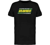 KDXDOX Simpler Idiocracy Brawndo What Plants Crave Men's Black T-Shirt