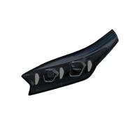 KDZDJH 2 Pcs Car Headlight Protective Film for KIA XCEED 2019 2020 2021 2022 2023 Car Headlight Protective Film Front Light Transparent TPU Sticker,A/Blackened
