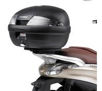 KE3490 - Top case rear attachment Kappa MONOLOCK PIAGGIO Beverly 125ie-300ie-350