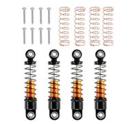 KE88FENG 32mm Aluminum Threaded Mini Shock Absorber,for 1/24 RC Crawler Car Axial for SCX24 90081(B GOLD)