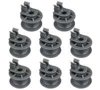 KE88FENG 8Pcs 4581DD3002A Dishwasher Upper Rack Wheels,Dishrack Roller And Axle Assembly Replacement Accessories for lg