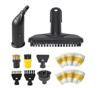 KE88FENG A66T 10-Piece Accessory Set for karcher Steam Cleaners SC1, SC2, SC3, SC4, SC5 - Includes Nozzles, Brushes, and Cloths