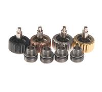 KE88FENG For Watch Crowns Watch Waterproof Replacement Assorted Repair Tools Watch Crowns(Black Yellow)