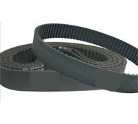 KE88FENG HTD520-5M HTD525-5M HTD530-5M HTD535-5M HTD540-5M HTD545-5M HTD550-5M HTD555-5M Rubber Timing Belt Black 1PC(HTD550-5M,18mm)