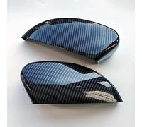 KEAAN 1 Pair Wing Mirror Cover Cap Replacement for Ford Kuga 2013-2019,Rearview Mirror Shells Side Wing Door Wing Mirror Cover Car Exterior Left & Right,A/Carbon Fiber Look