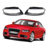 KEAAN Car Front Headlight Cover for Audi A4 B8 S4 2009 2010 2011 2012, Car Headlamp Clear Lens Cover Replacement Transparent Lampshade Headlights Shell Cover,A/LEFT